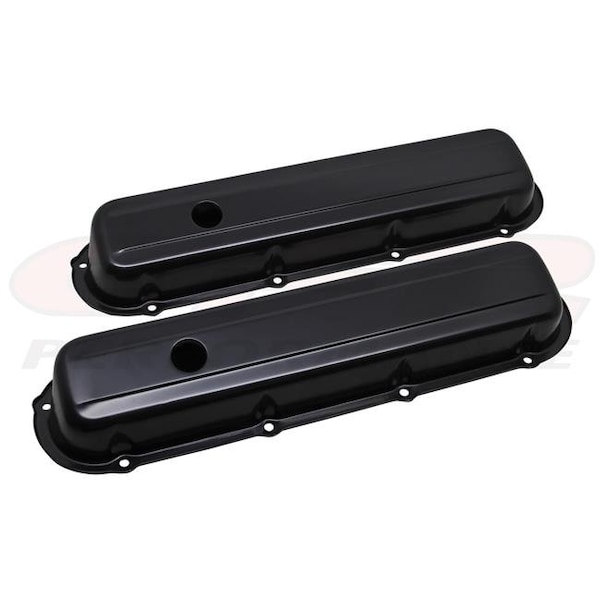 Cfr Performance CFR HZ-9521-PBK 1968-84 Cadillac 368-425-472-500 V8 Valve Covers - Black HZ-9521-PBK - main